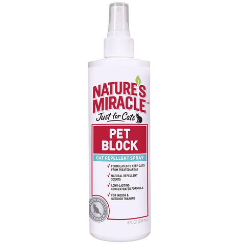 Nature's Miracle Cat Repellent Spray - 236ml | petsome Pet Supplies