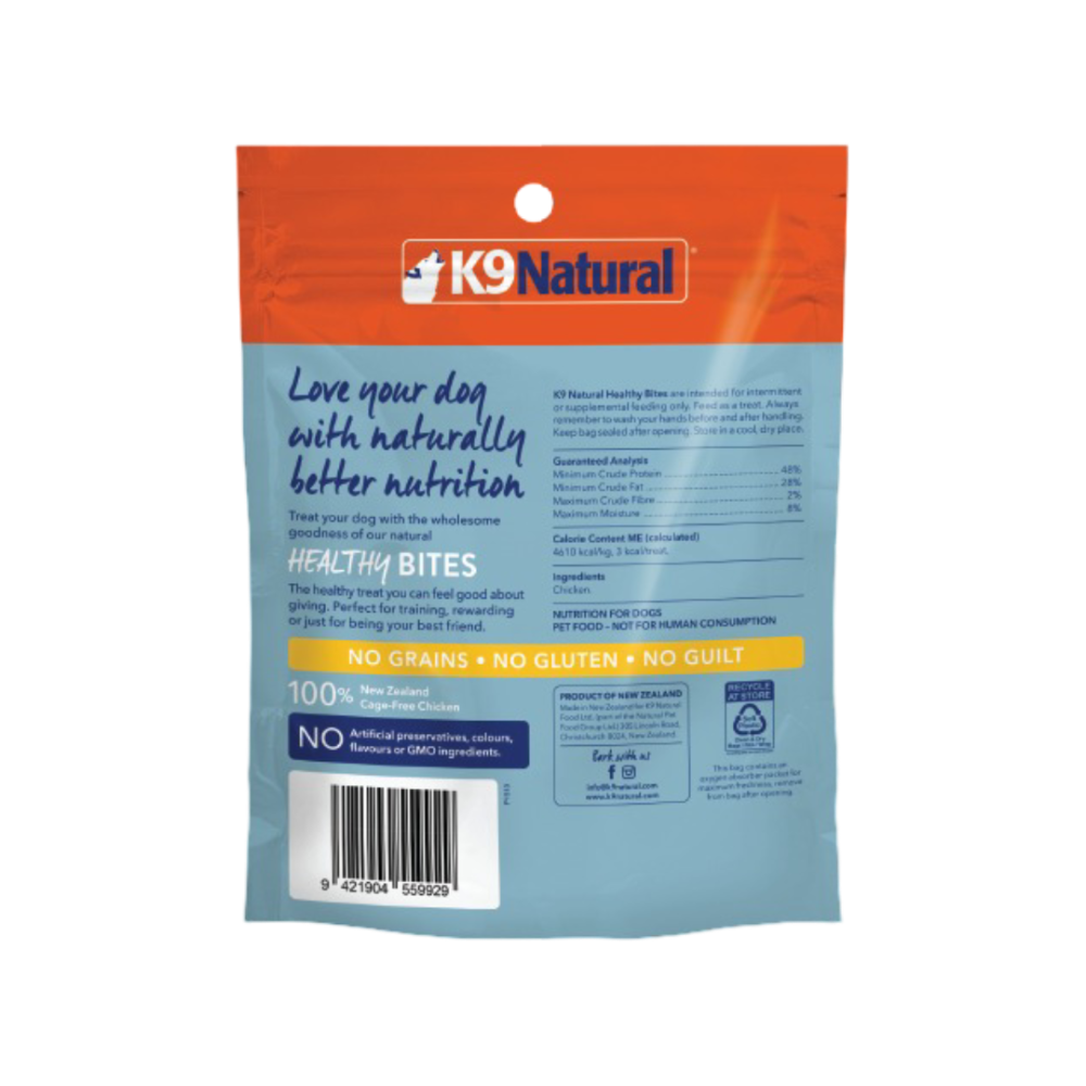 Grain Free Freeze Dried Chicken Bites Dog Treats