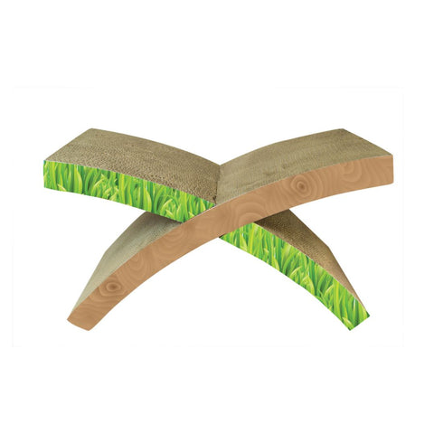 Petstages Easy Life Hammock Cardboard Cat Scratcher & Bed