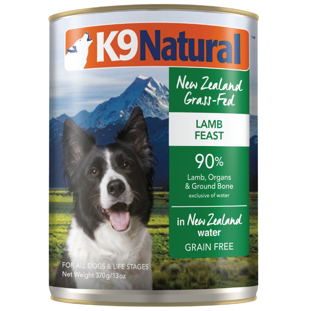 K9 Natural Canned Lamb Feast Wet Dog Food
