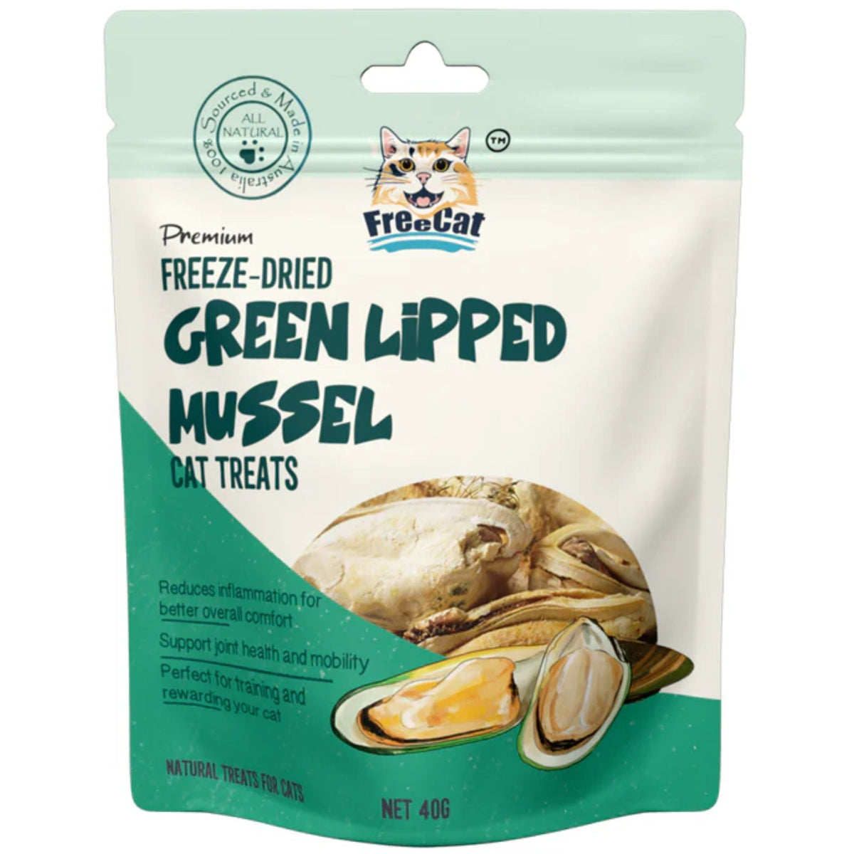 FreeCat Freeze Dried Green Lipped Mussel