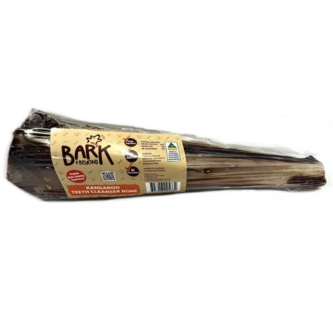 Bark & Beyond Roo Teeth Clenser Bone- 24-28cm | petsome Pet Supplies
