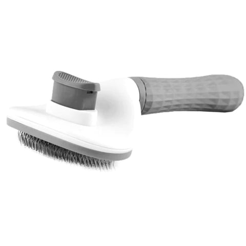 All Fur You Self Clearing Pet Comb - Grey | petsome Pet Supplies