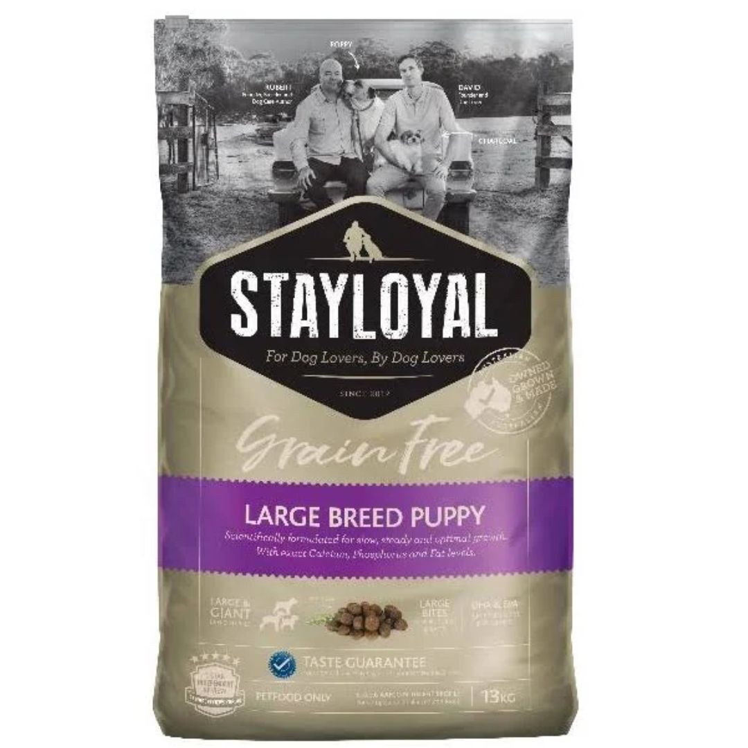 Stay Loyal Grain Free Large Breed Puppy Dry Food - 13kg | petsome Pet Supplies