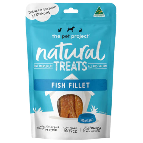 The Pet Project Natural Dog Treats Fish Fillets