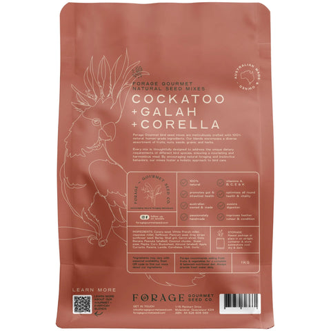 Forage Gourmet Bird Seed - Galah & Corella & Cockatoo
