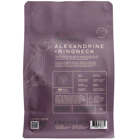 Forage Gourmet Bird Seed - Alexandrine & Ringneck