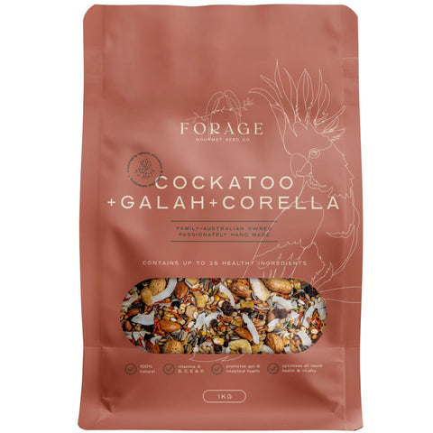 Forage Gourmet Bird Seed - Galah & Corella & Cockatoo