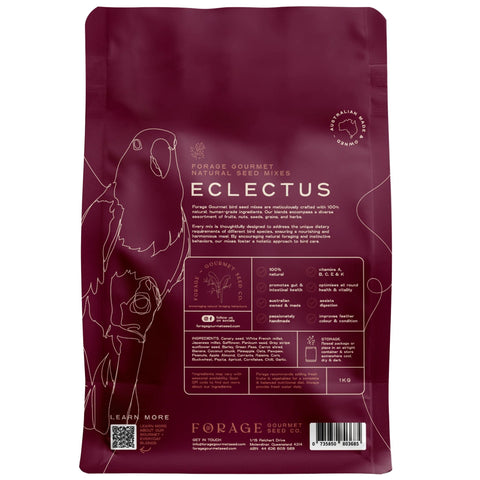 Forage Gourmet Bird Seed - Eclectus