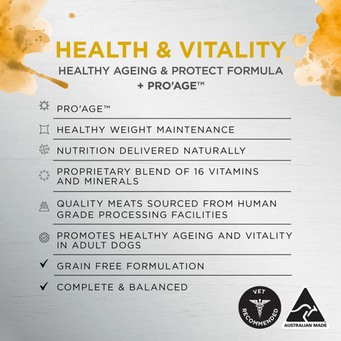 Ivory Coat Inspired By Raw Health & Vitality Kangaroo Wet Dog Food 100g x 9