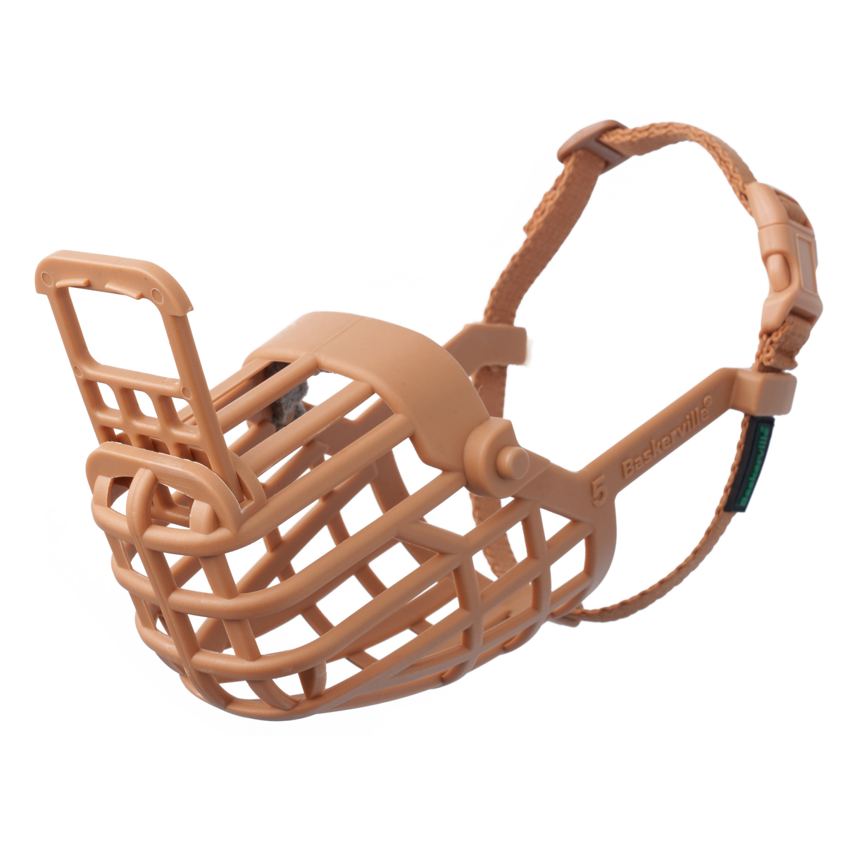 Classic Basket Muzzle Dog Beige