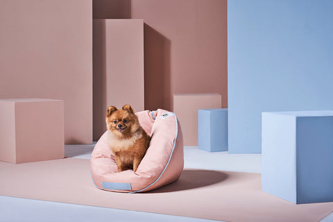 Ibiyaya Snuggler Soft Plush Nook Pet Bed- Super Comfortable