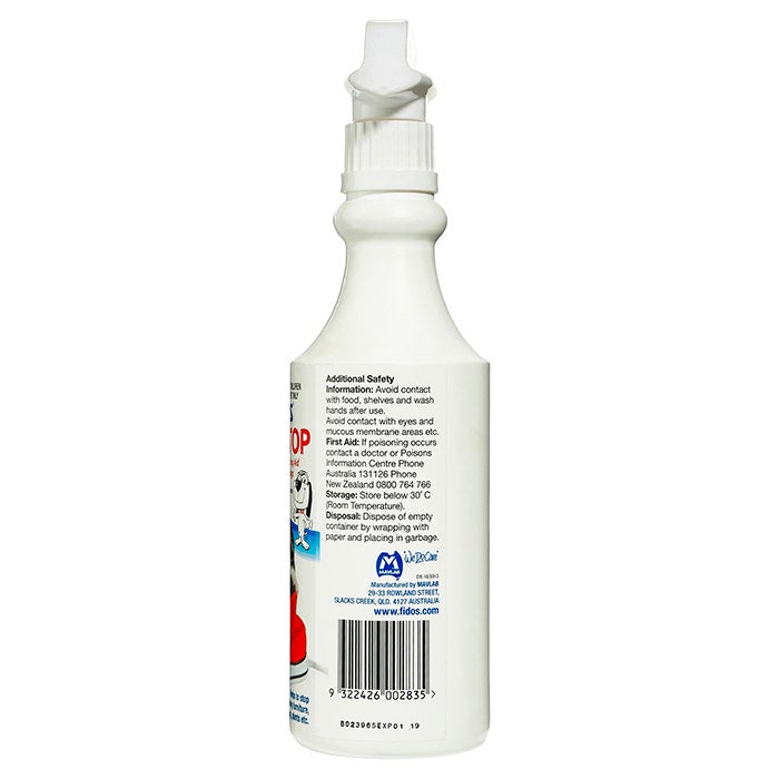 Fido's Chew Stop Bitter Spray 500mL