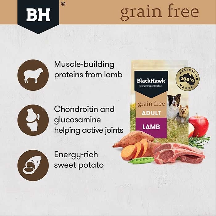 Black Hawk Grain Free Lamb Adult Dog Food