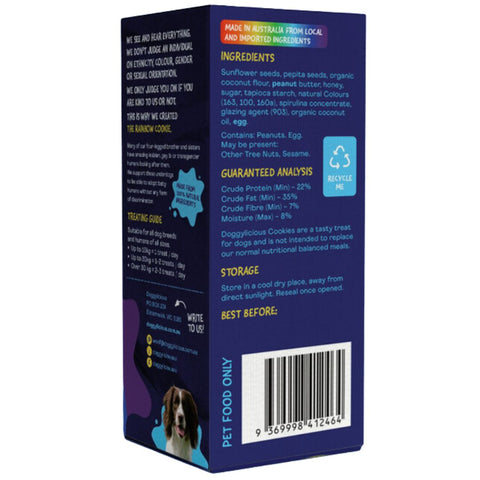 Doggylicious Rainbow Cookies for Dog