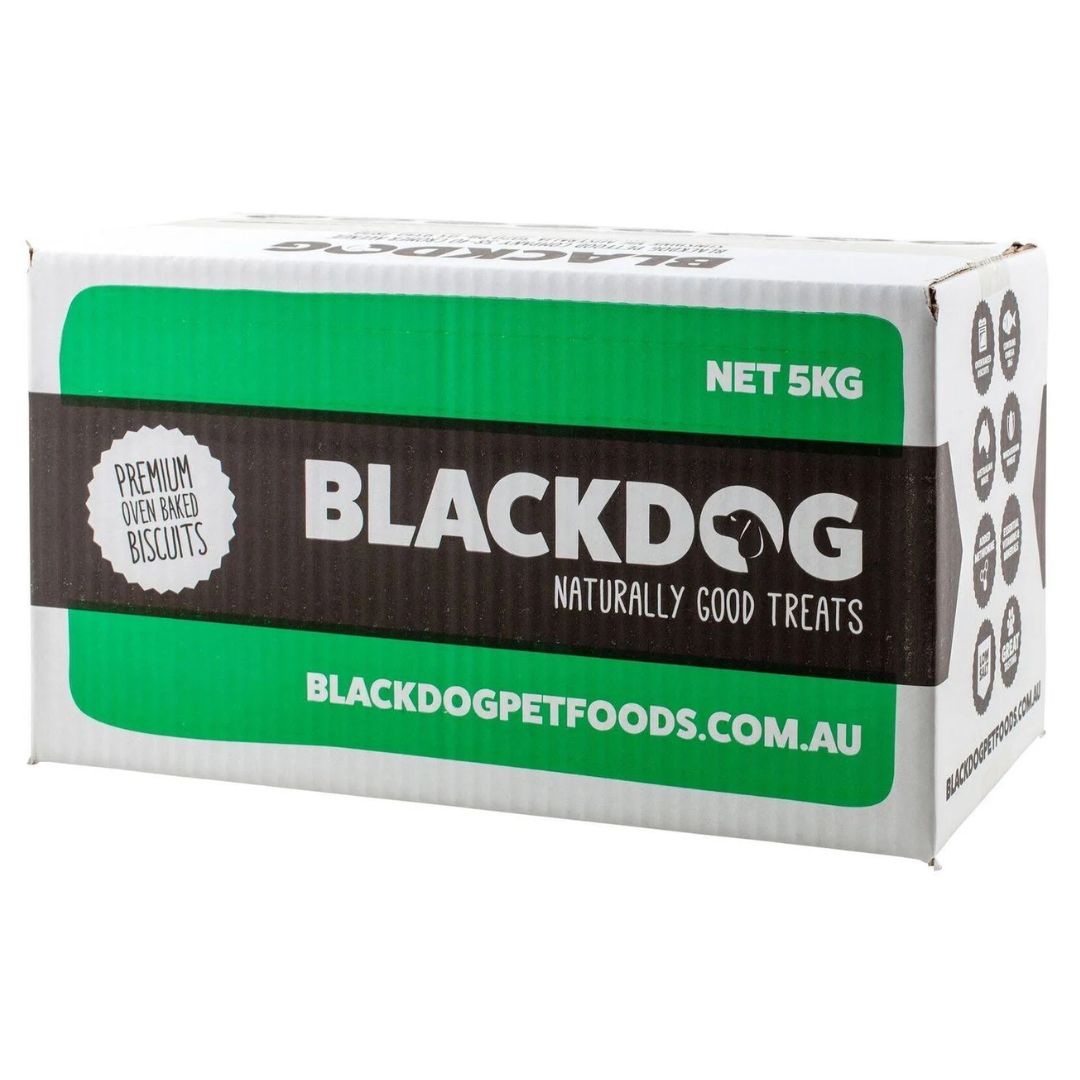 Blackdog Double Cheese & Bacon Dog Biscuits - 5kg | petsome Pet Supplies
