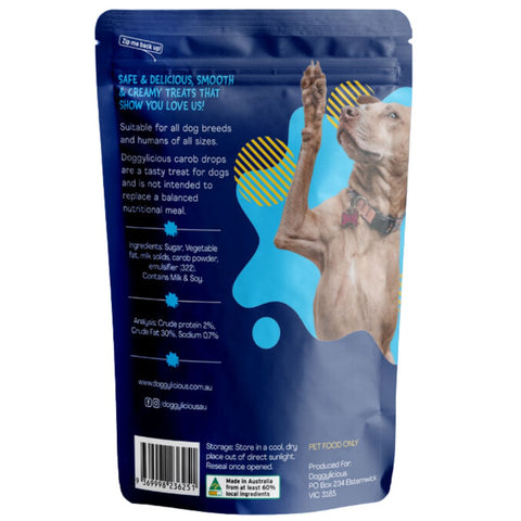Doggylicious Training Treats Carob Drops