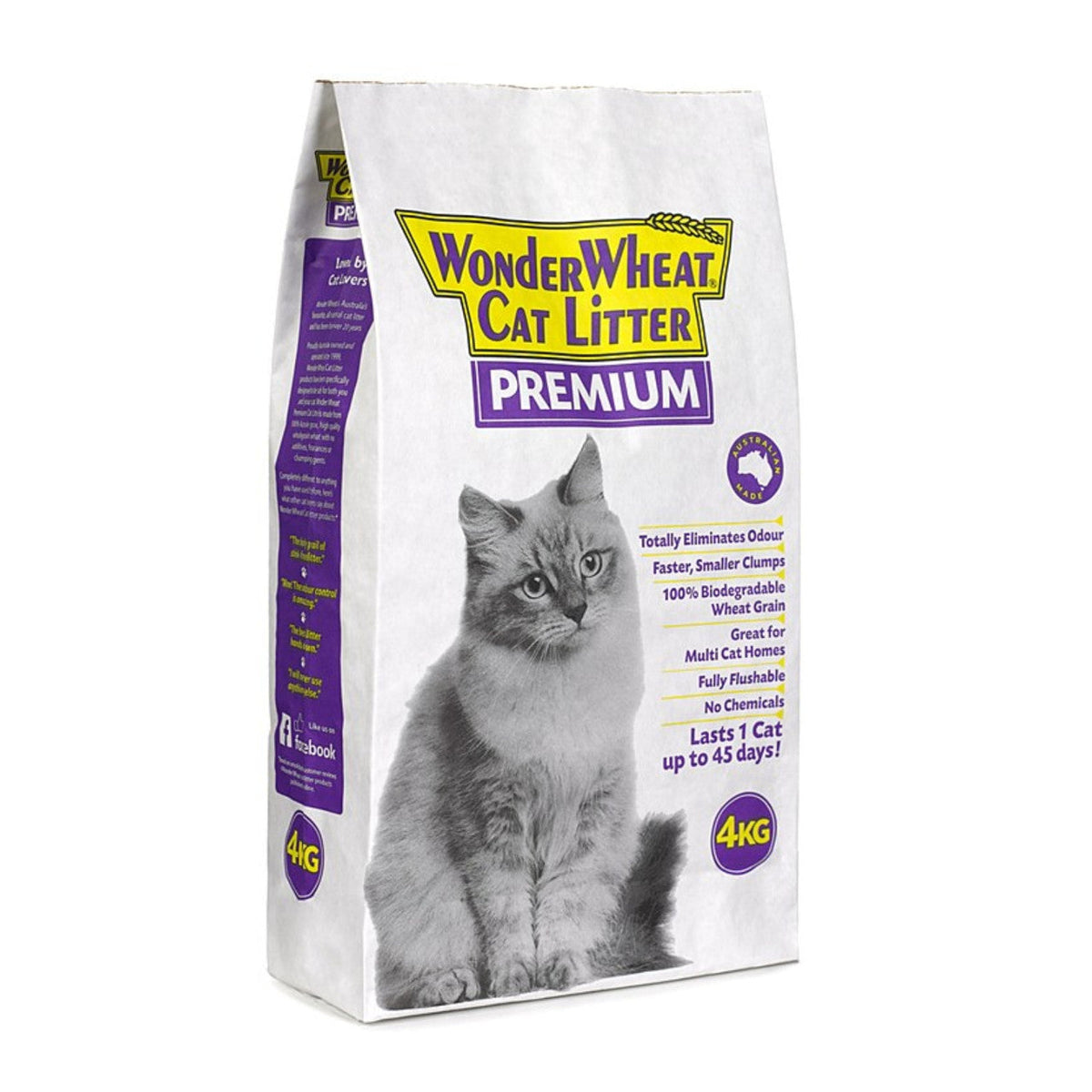 Wonder Wheat Premium Cat Litter