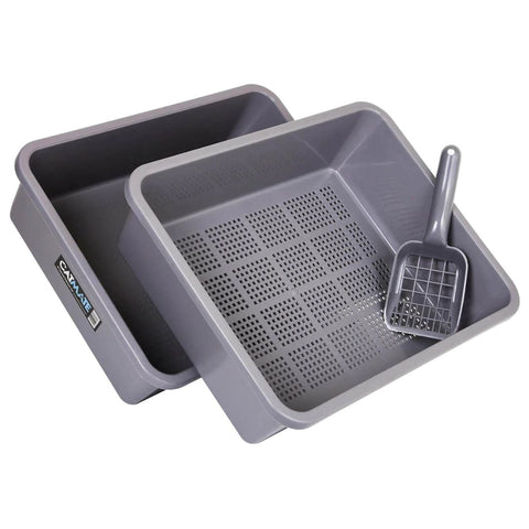 CatMate Cat Litter Tray Set - 3 Pieces