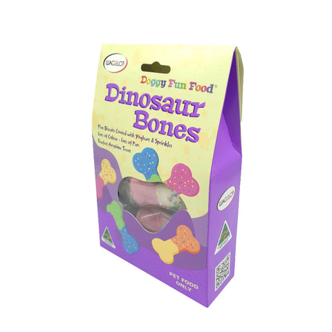 Doggy Fun Food Dinosaur Bones Dog Treats