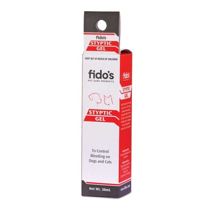 Fido's Cat & Dog Styptic Gel 30ml