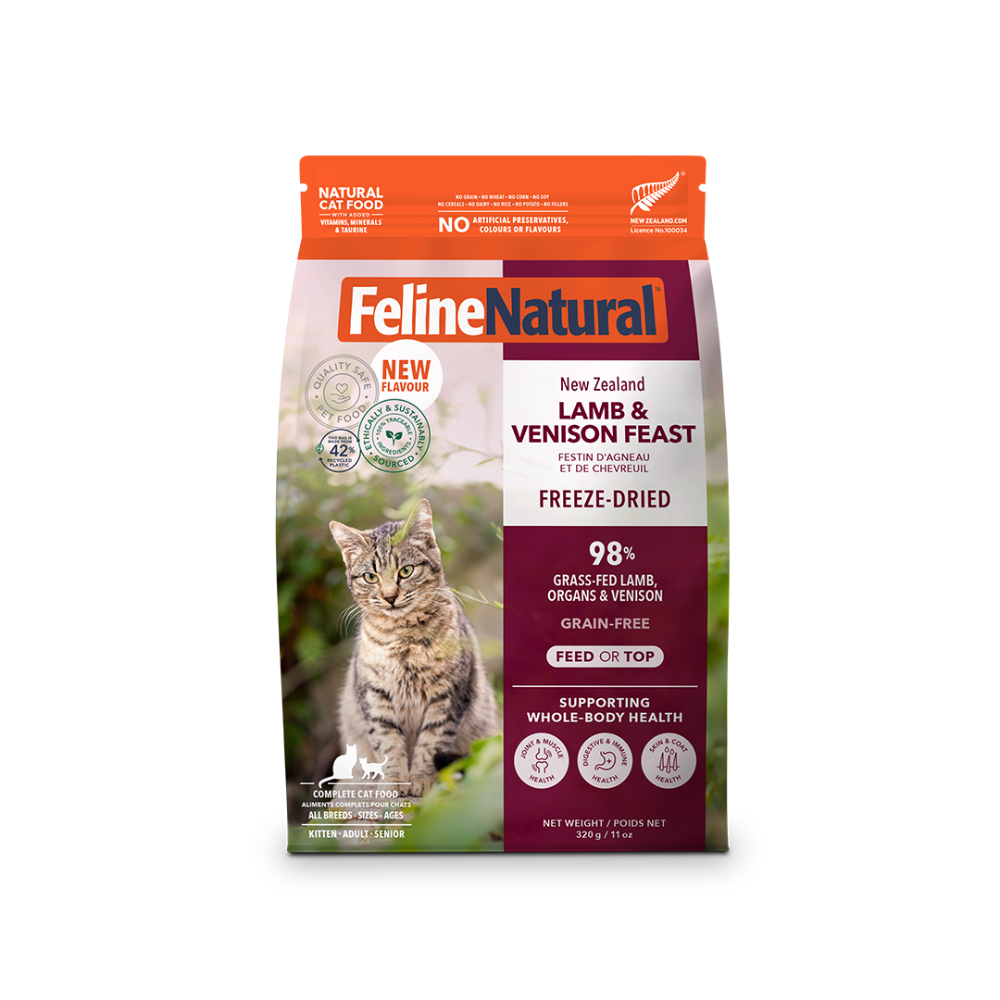 Lamb And Venison Freeze Dried Cat Food