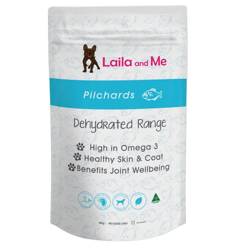 Laila & Me Dehydrated Range Cat & Dog Treats Pilchards | petsome Pet Supplies