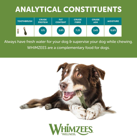 Whimzees Dental Dog Treats Toothbrush