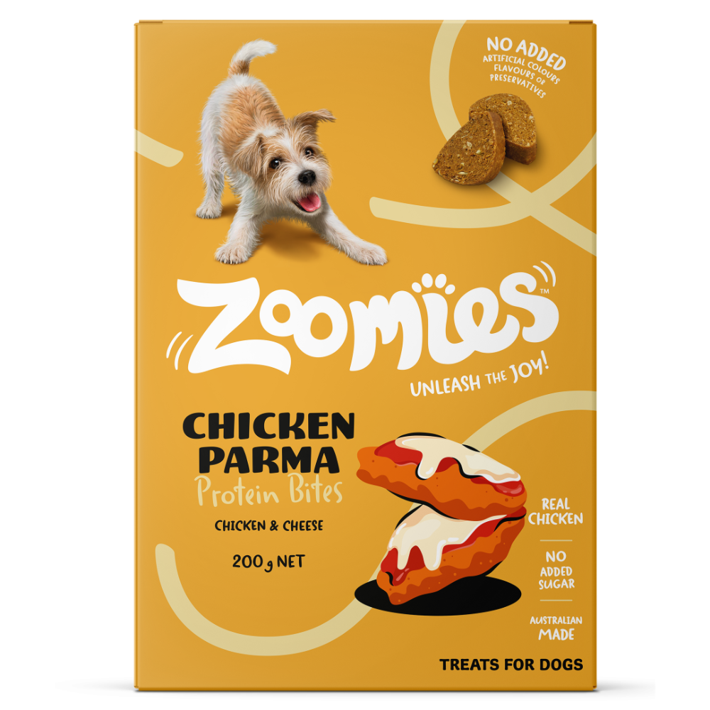 Parma Chicken And Cheese Protein Bites Dog Treats
