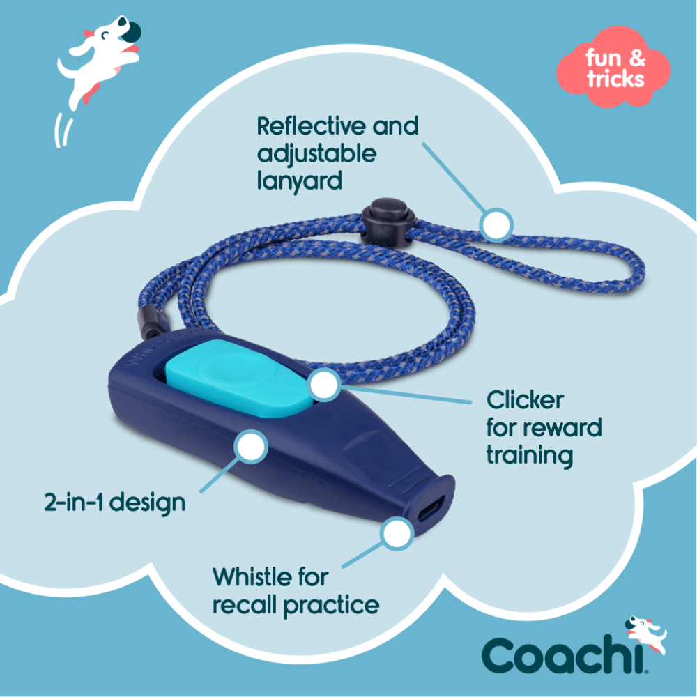Whizzclick Dog Clicker Whistle Navy
