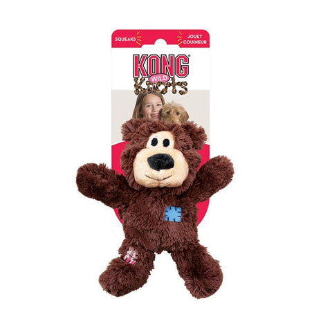 KONG Wild Knots Bear Dog Toy Assorted