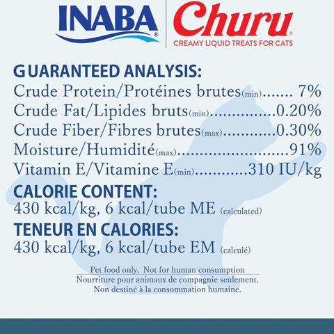 Inaba Cat Treat Churu Puree Tuna Varieties