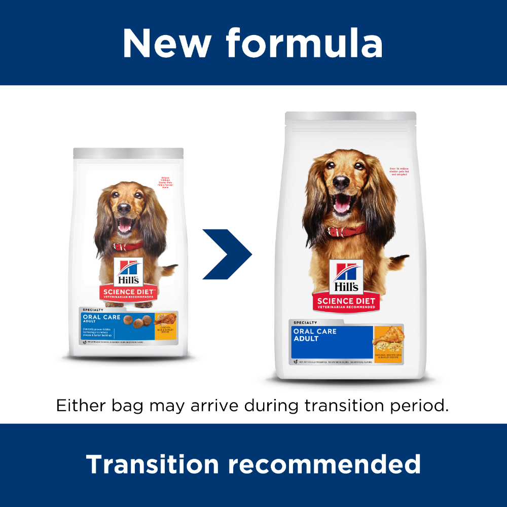 Oral Care Chicken Recipe Adult Dry Dog Food