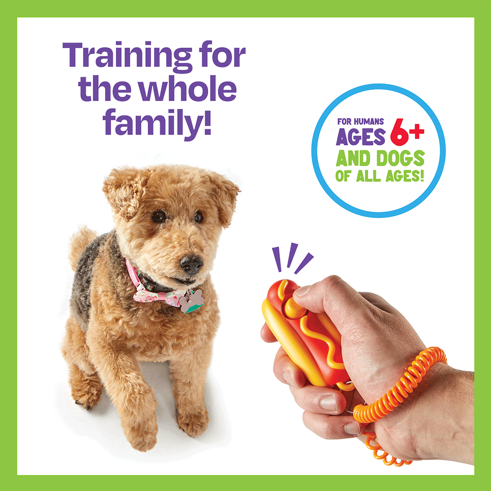 Smarty Pooch Training Clicker Hot Dog