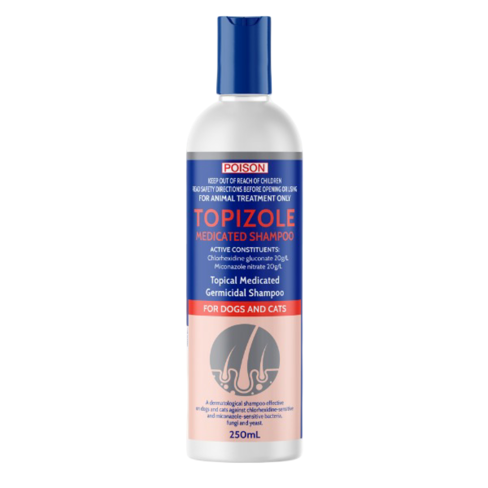 Fidos Topizole Medicated Germicidal Shampoo For Dogs And Cats