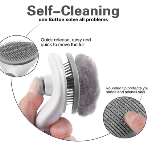 All Fur You Self Clearing Pet Comb