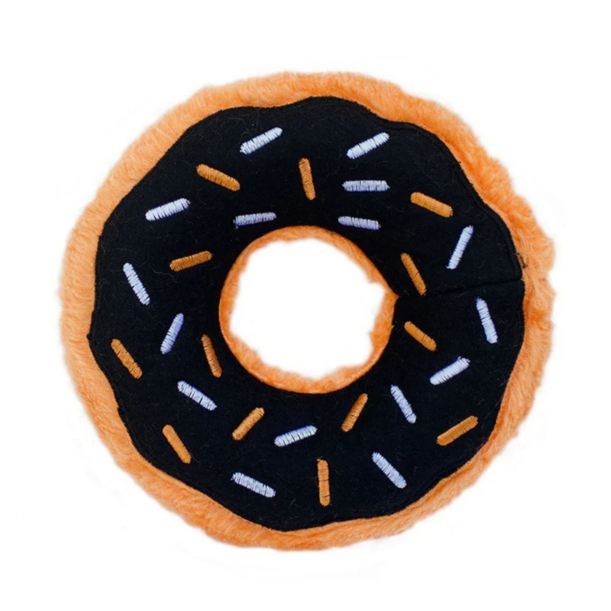 Zippy Paws Dog Toys Plush Donutz - Pumpkin Spice | petsome Pet Supplies