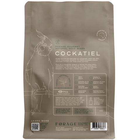 Forage Gourmet Bird Seed - Cockatiel
