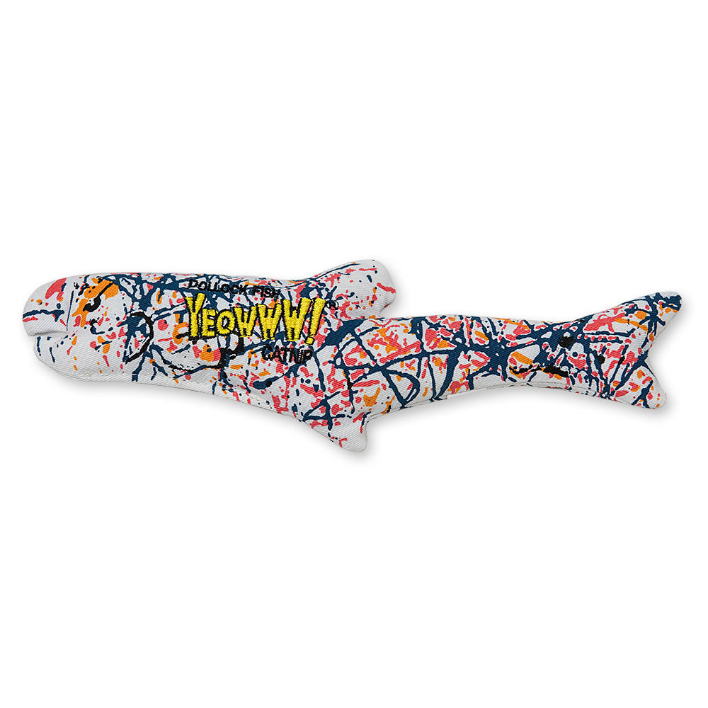 Yeowww! Catnip Cat Toys - Pollock Fish