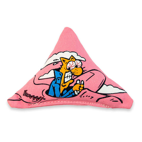 Yeowww! Catnip Cat Toys - Purrr!-Muda Triangles Jug of 18 Assorted Toys