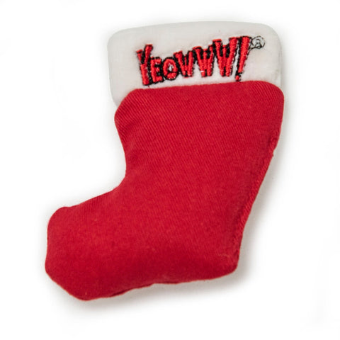 Yeowww! Catnip Cat Toys - Christmas Stocking