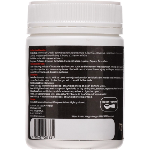 Synbiotic 180 S Probiotics for All Animals