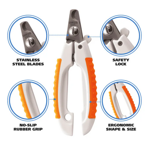Nail Clipper Large Dog Grooming Tool Orange