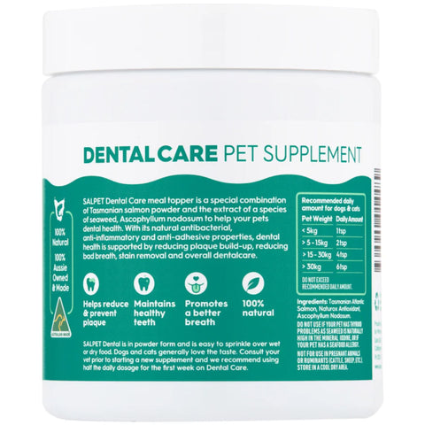 SalPet Dental Care Salmon Powder Supplement