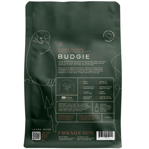Forage Gourmet Bird Seed - Budgie