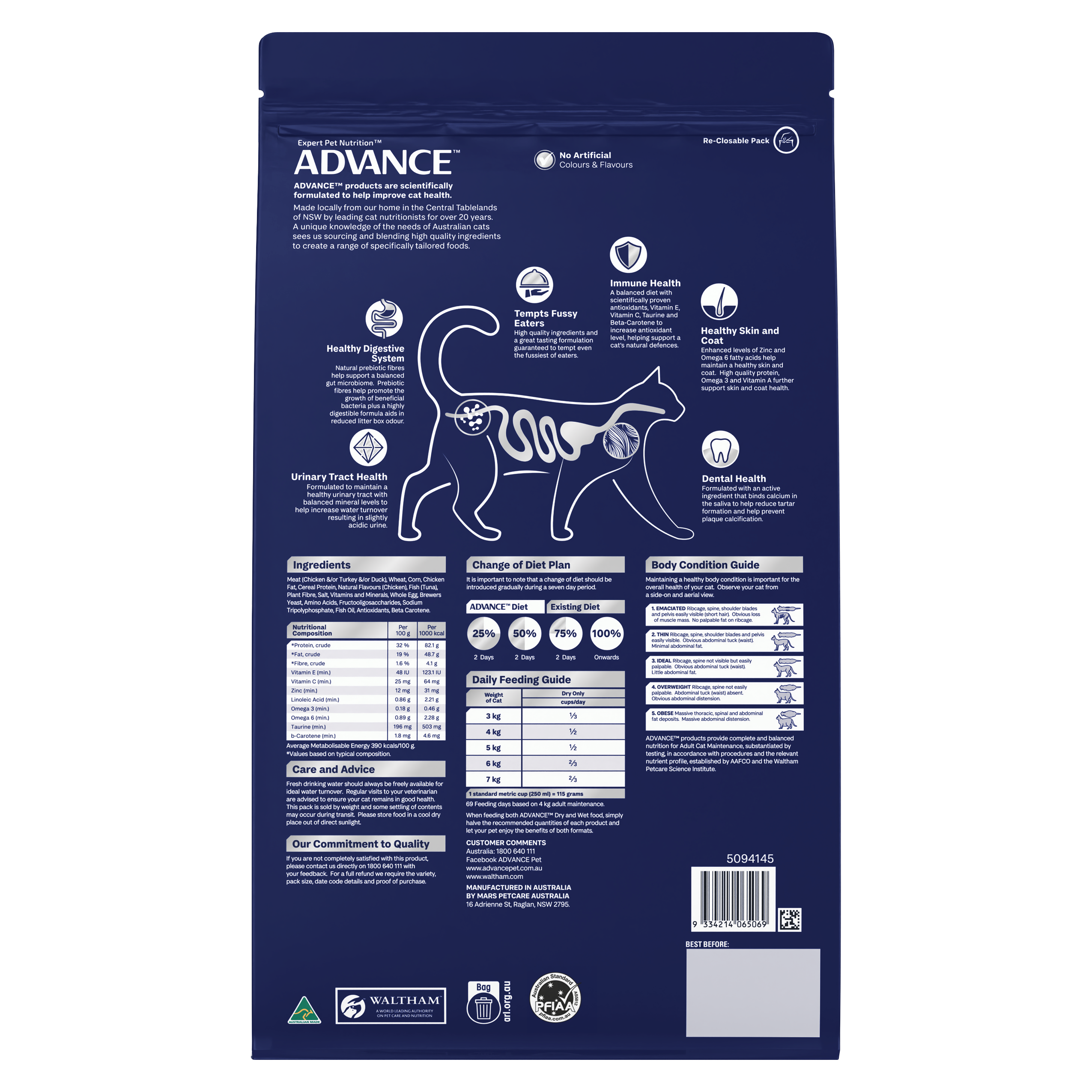 Adult Ocean Fish Dry Cat Food