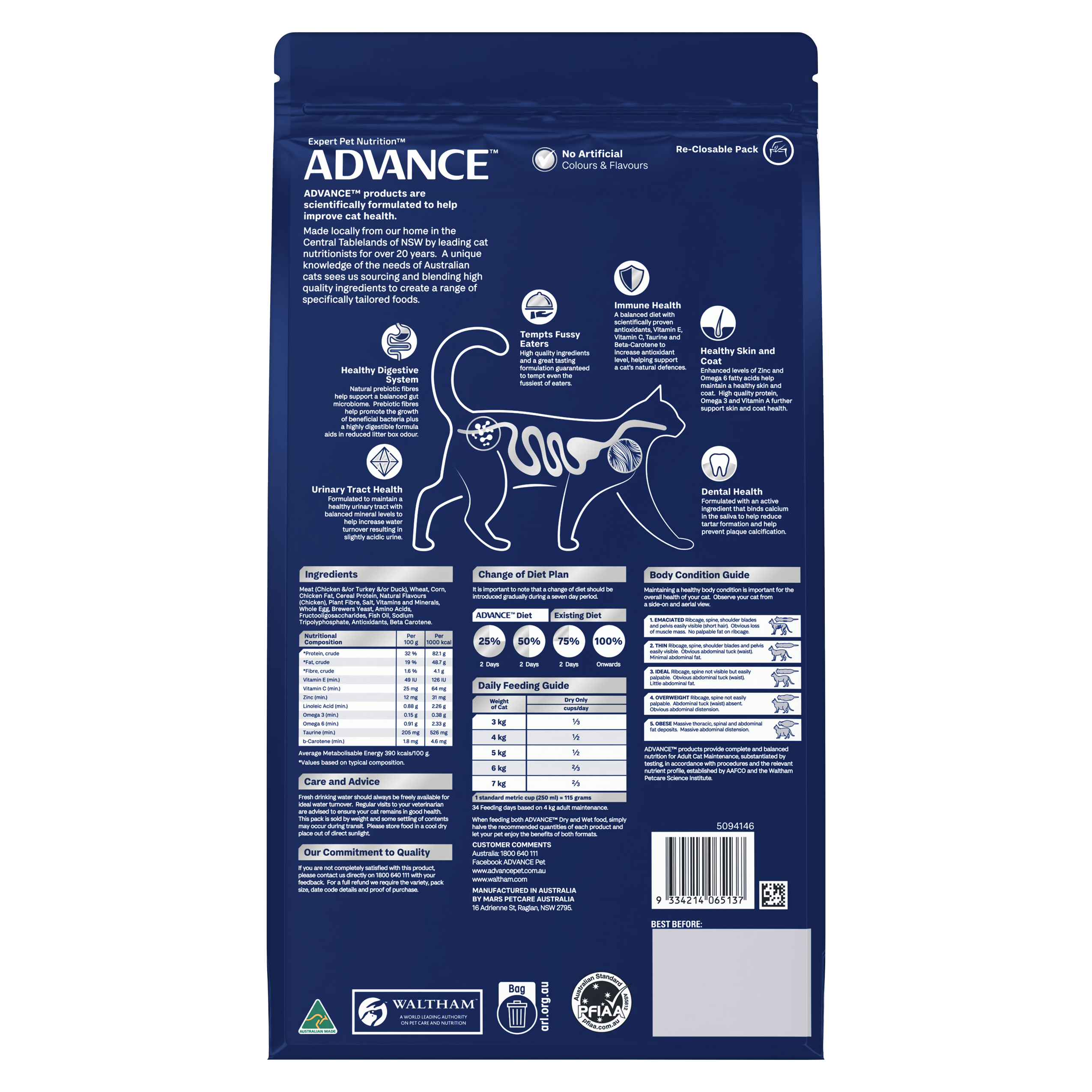 Adult Chicken Dry Cat Food