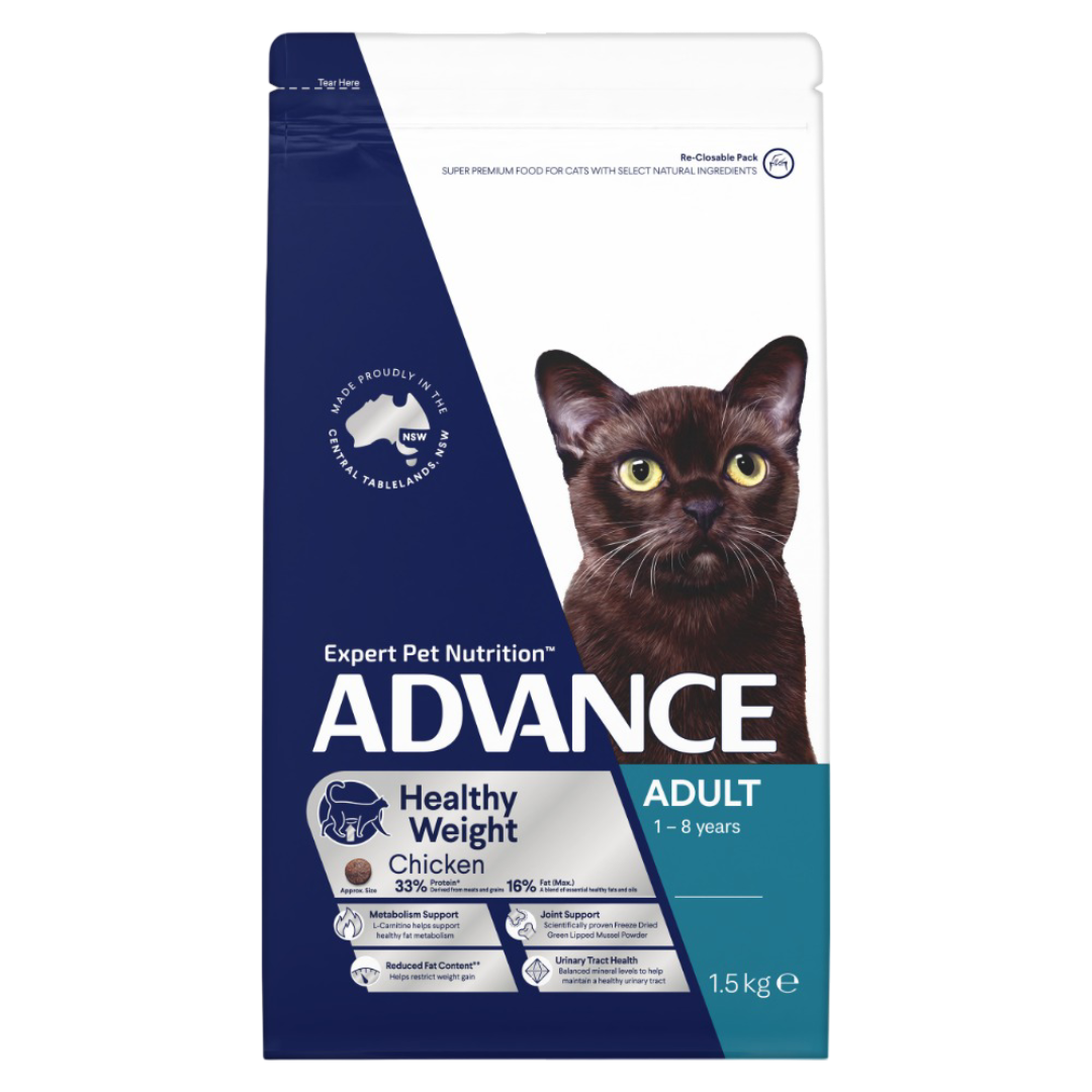 Adult Healthy Weight Chicken Dry Cat Food