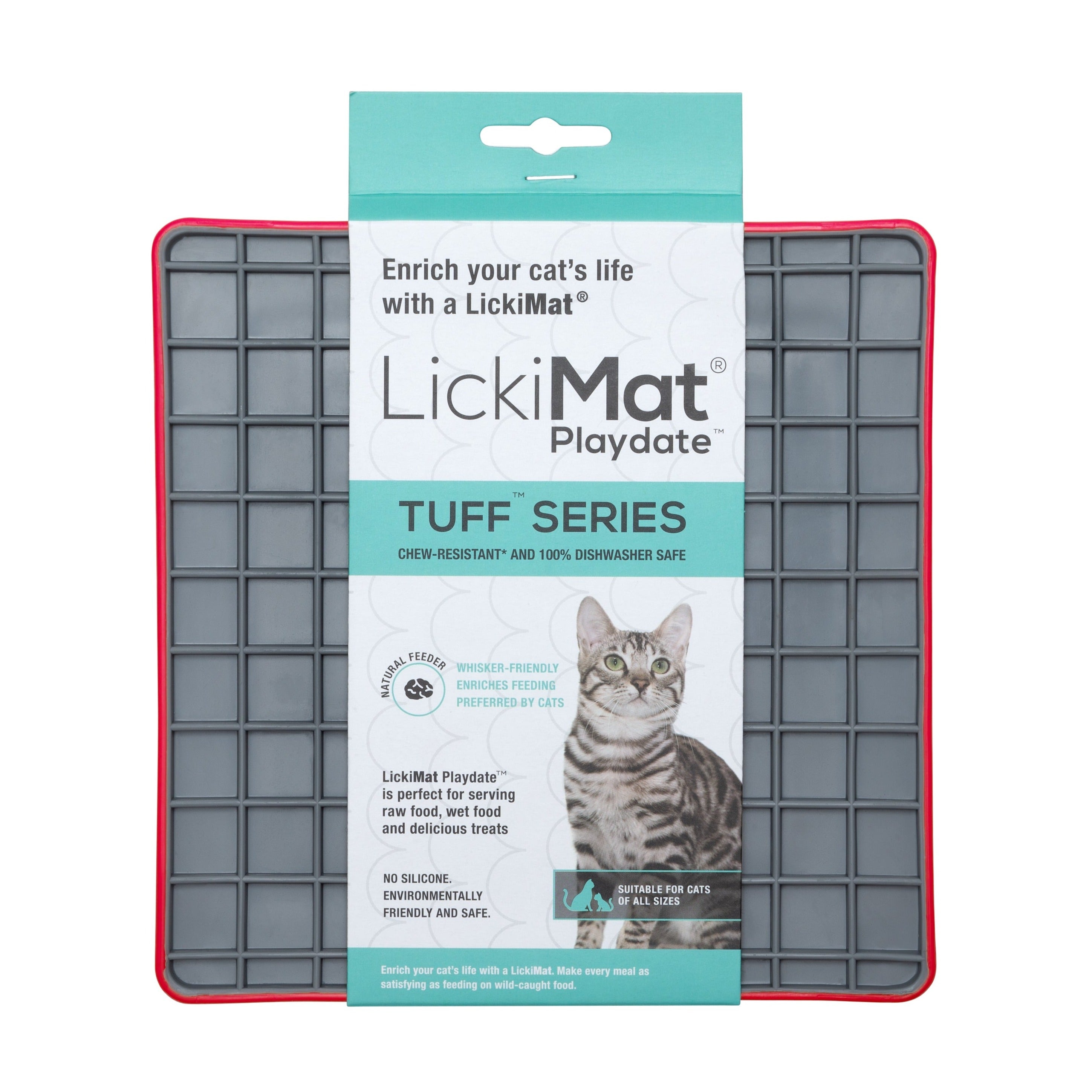 Lickimat Cat Playdate Tuff Series by petsome