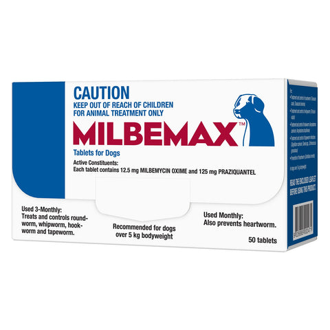 Milbemax Broad Spectrum Wormer for Dogs